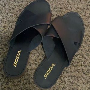 Soda sandals from Tillys.